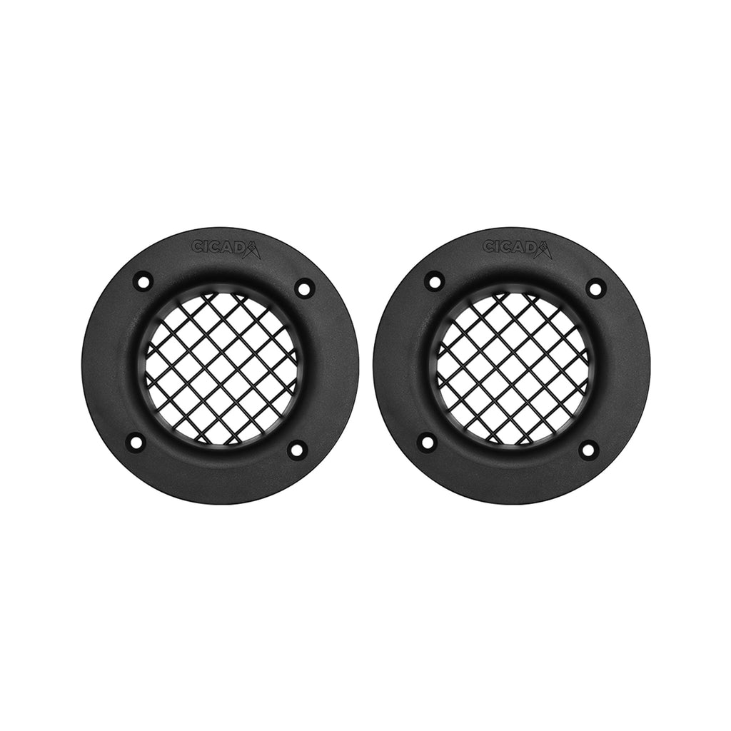 Cicada Audio HDPORT3 - H-D® 2014-2023 3-inch right angle port - Pair