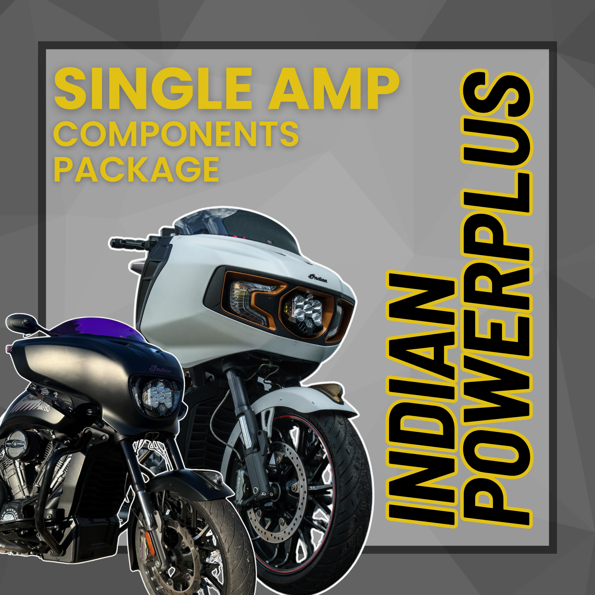 Davidson Audio Single Amp Install Kit (Indian PowerPlus)