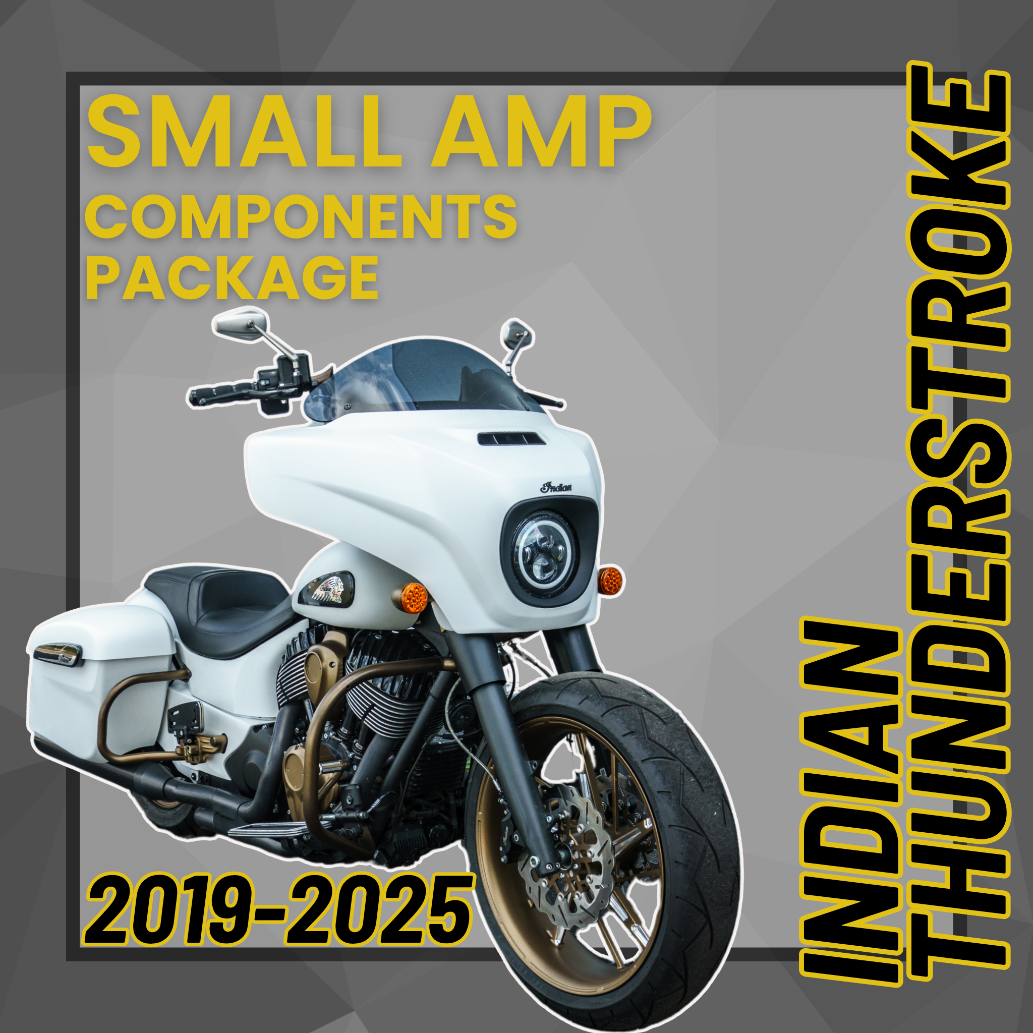 Davidson Audio Small Amp Install Kit (Indian Thunderstroke)