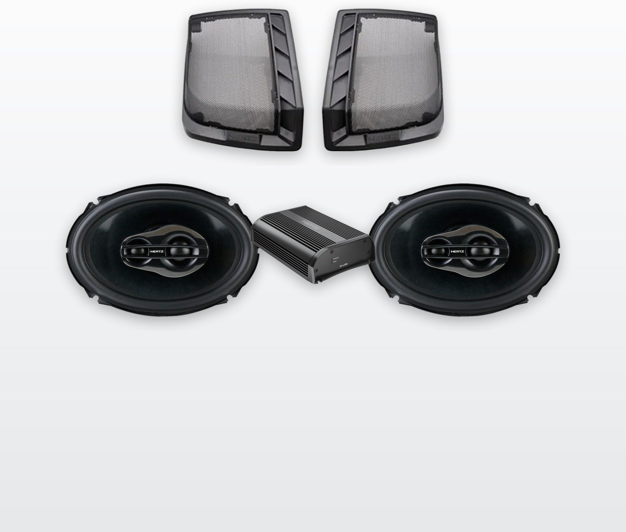 MAC Hertz-Soundsystem Stage 2 · GOOD · Harley Road King 1998-2013 (Saddlebag)