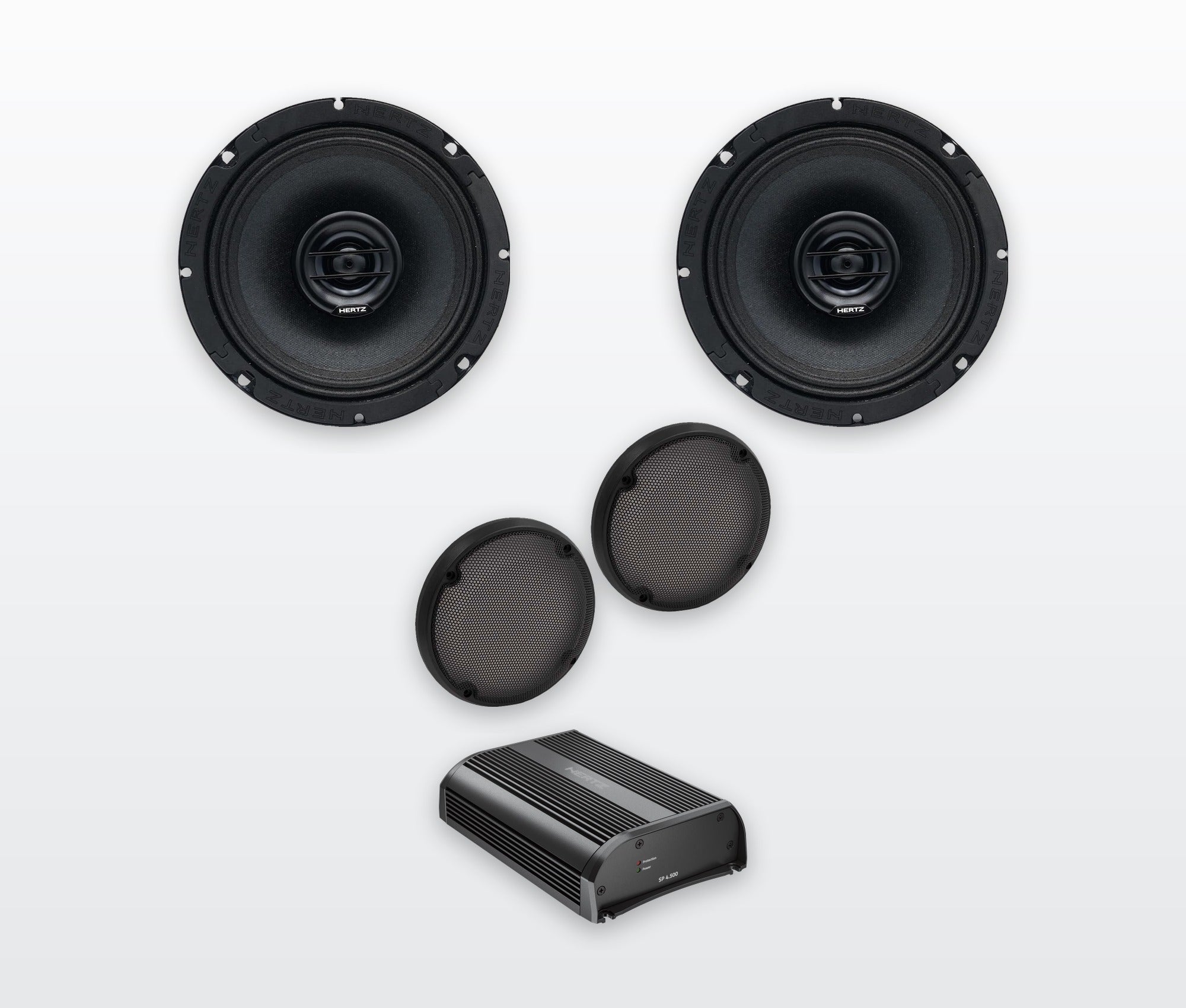 MAC Hertz-Soundsystem Stage 4 (Front+Tour-Pak) · NUR Tour-Pak-Modelle (Ultra/Limited) · Harley Touring 1998-2013