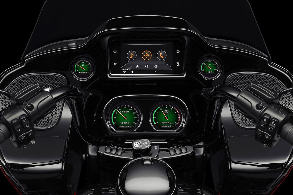 KOSO HD-03X – TFT-Cockpit-Set für Harley-Davidson™ 2014-2023 (Plug-and-Play)