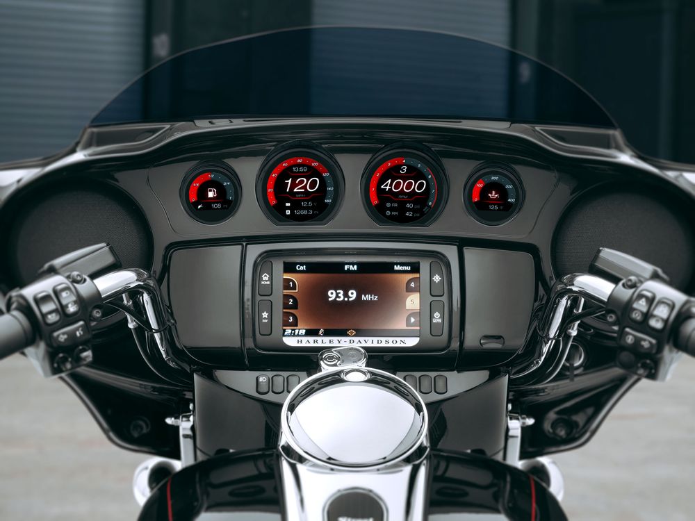 KOSO HD-03X – TFT-Cockpit-Set für Harley-Davidson™ 2014-2023 (Plug-and-Play)