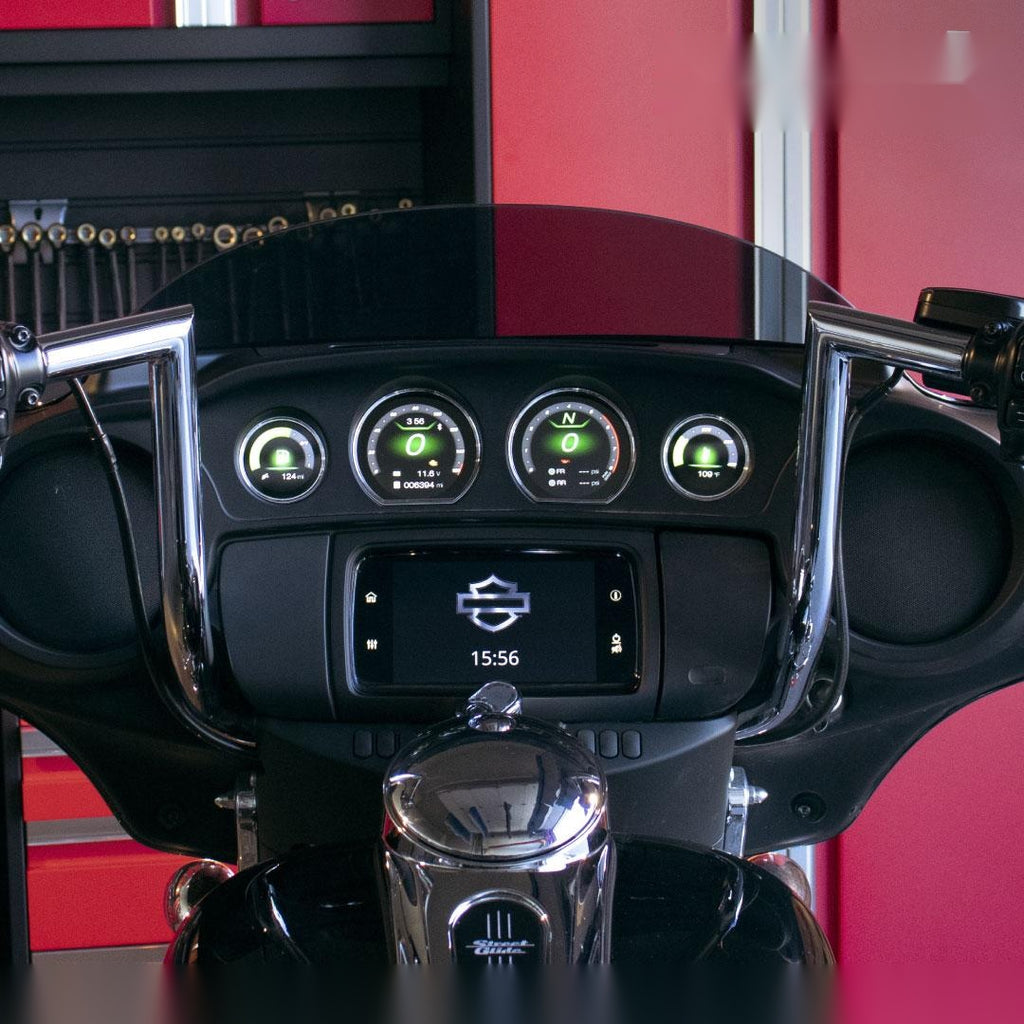 KOSO HD-03X – TFT-Cockpit-Set für Harley-Davidson™ 2014-2023 (Plug-and-Play)
