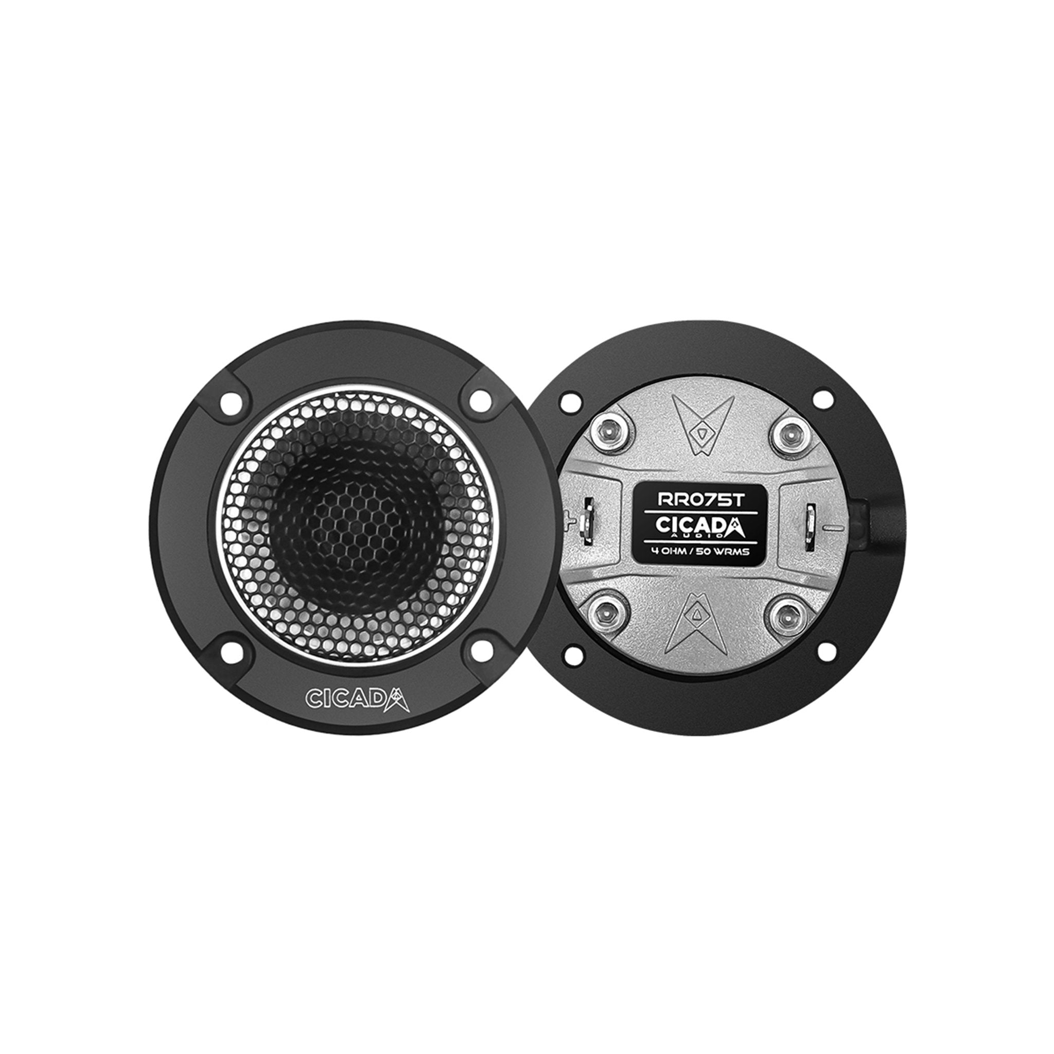 Cicada Audio RR075T - 0.75-inch Titanium Shallow Horn - 4Ω - Pair