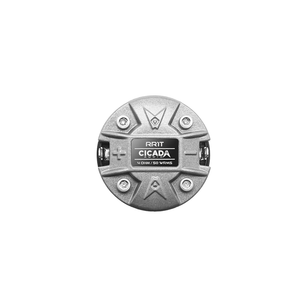 Cicada Audio RR1T - 1-inch Titanium Short Horn - 4Ω - Pair