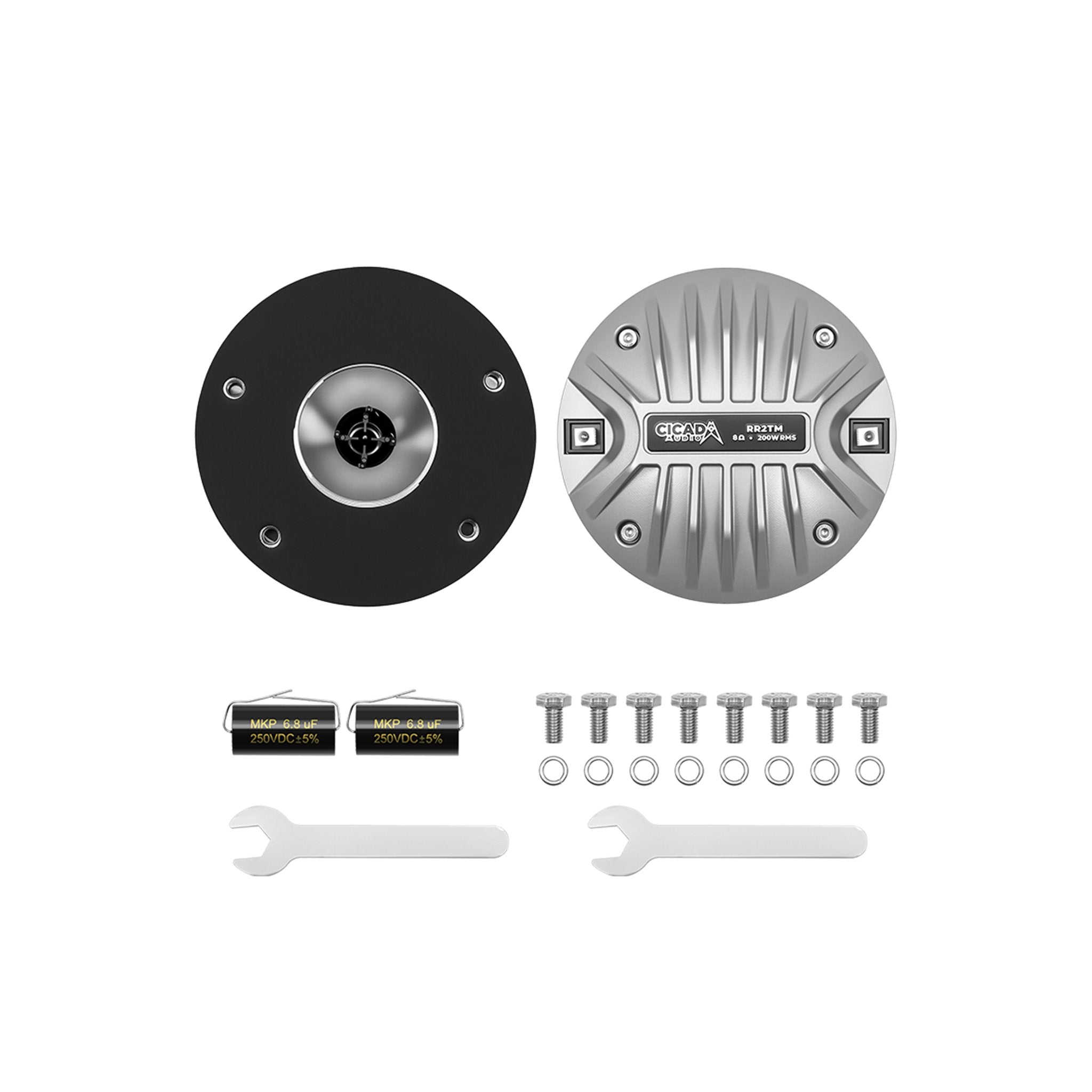 Cicada Audio RR2TM - 2-inch Titanium Tweeter motor - 4Ω - Pair