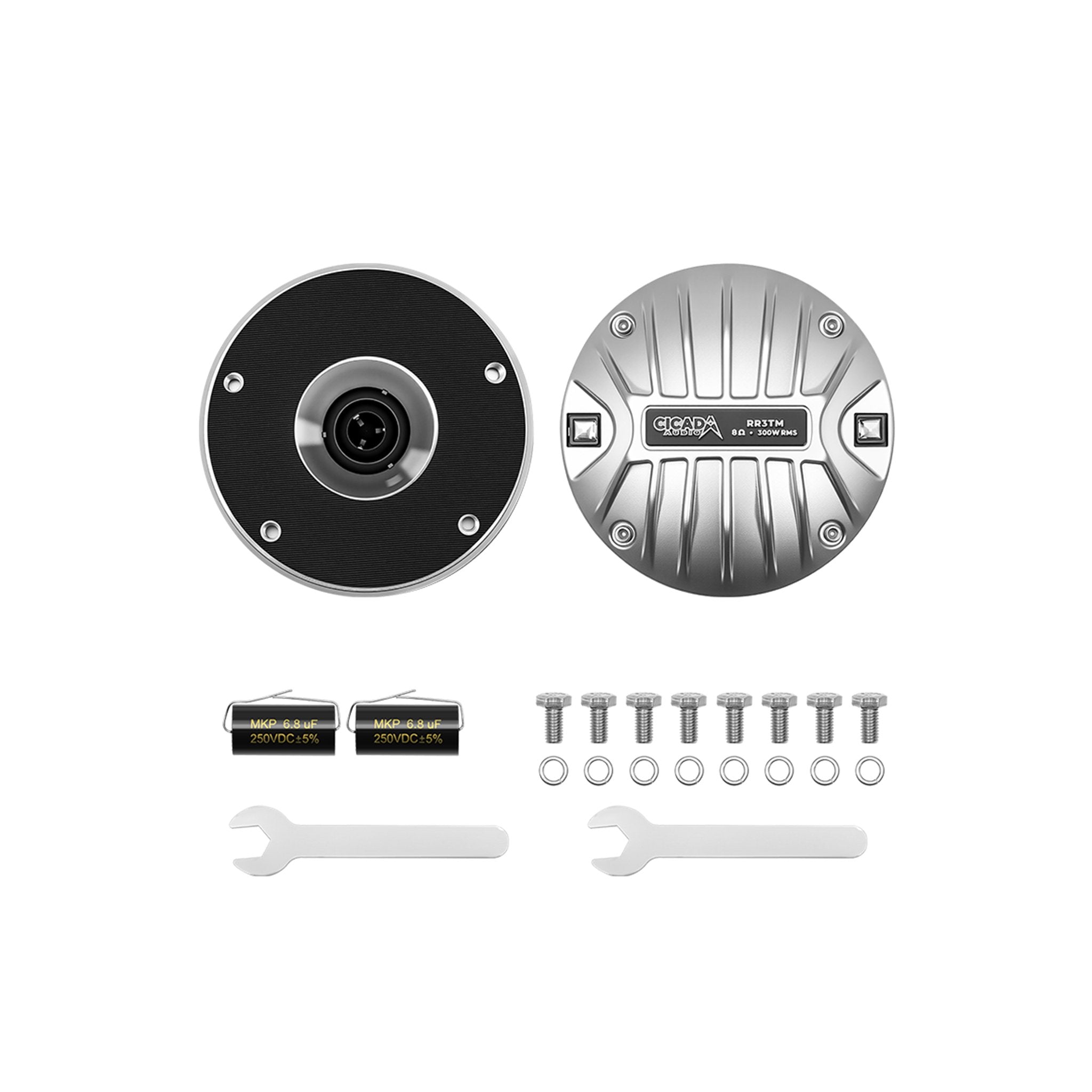 Cicada Audio RR3TM - 3-inch Titanium Tweeter motor - 4Ω - Pair