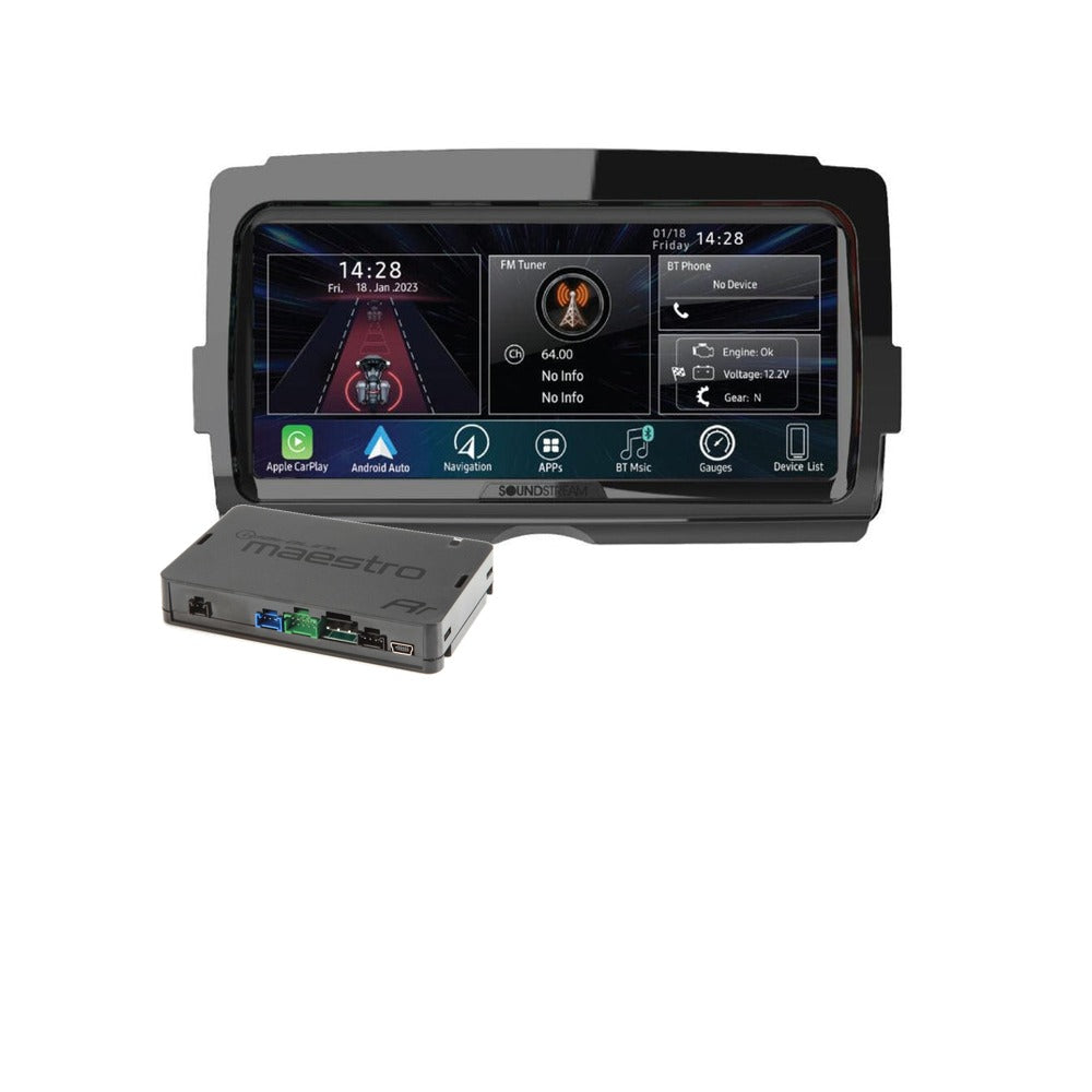 Soundstream V2 GTS-Style Radio mit EPS-MRR Maestro-Modul – Komplett-Set