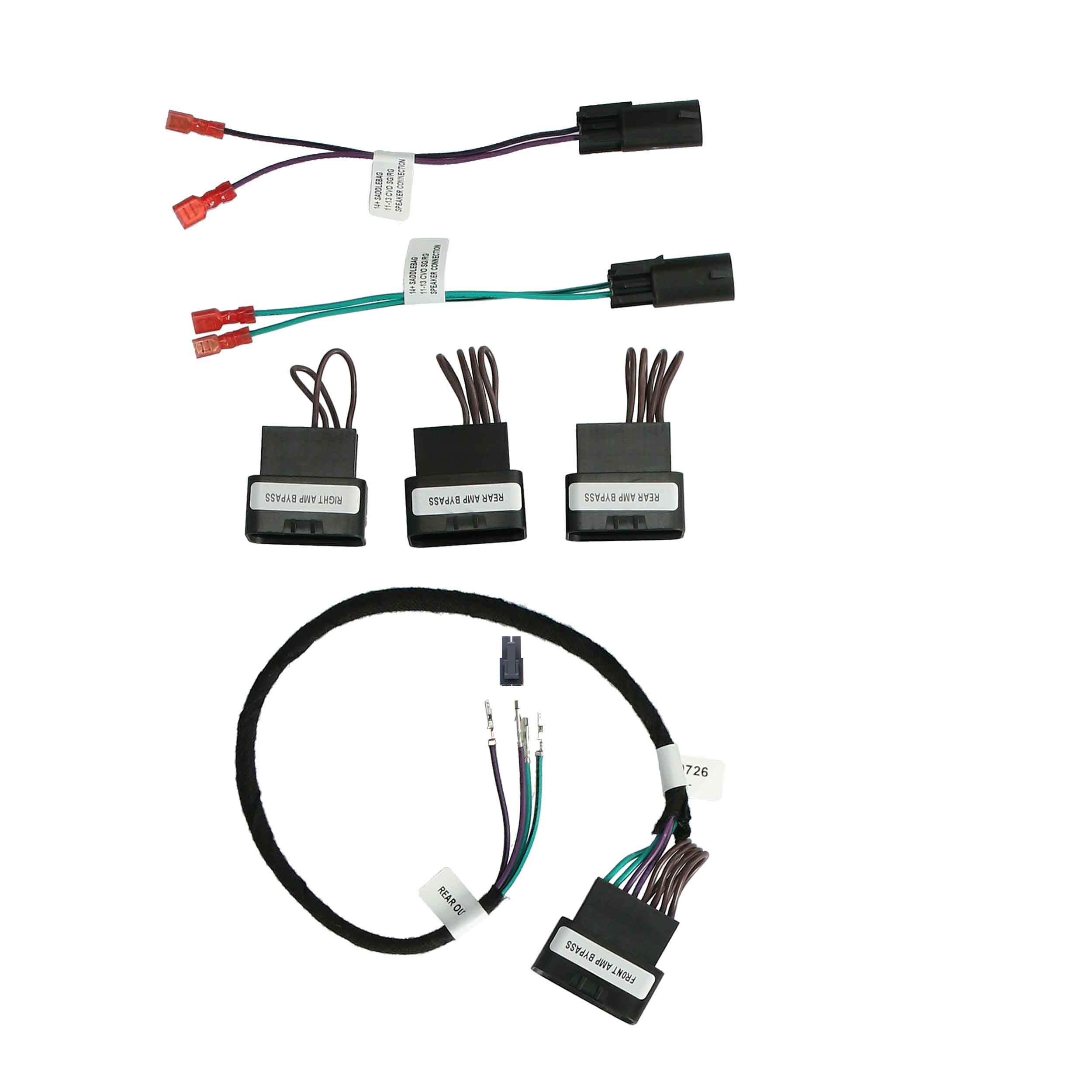 Metra BC-9726 CVO Amp Bypass Harness 2014+ passend für Harley-Davidson® FLH/FLT