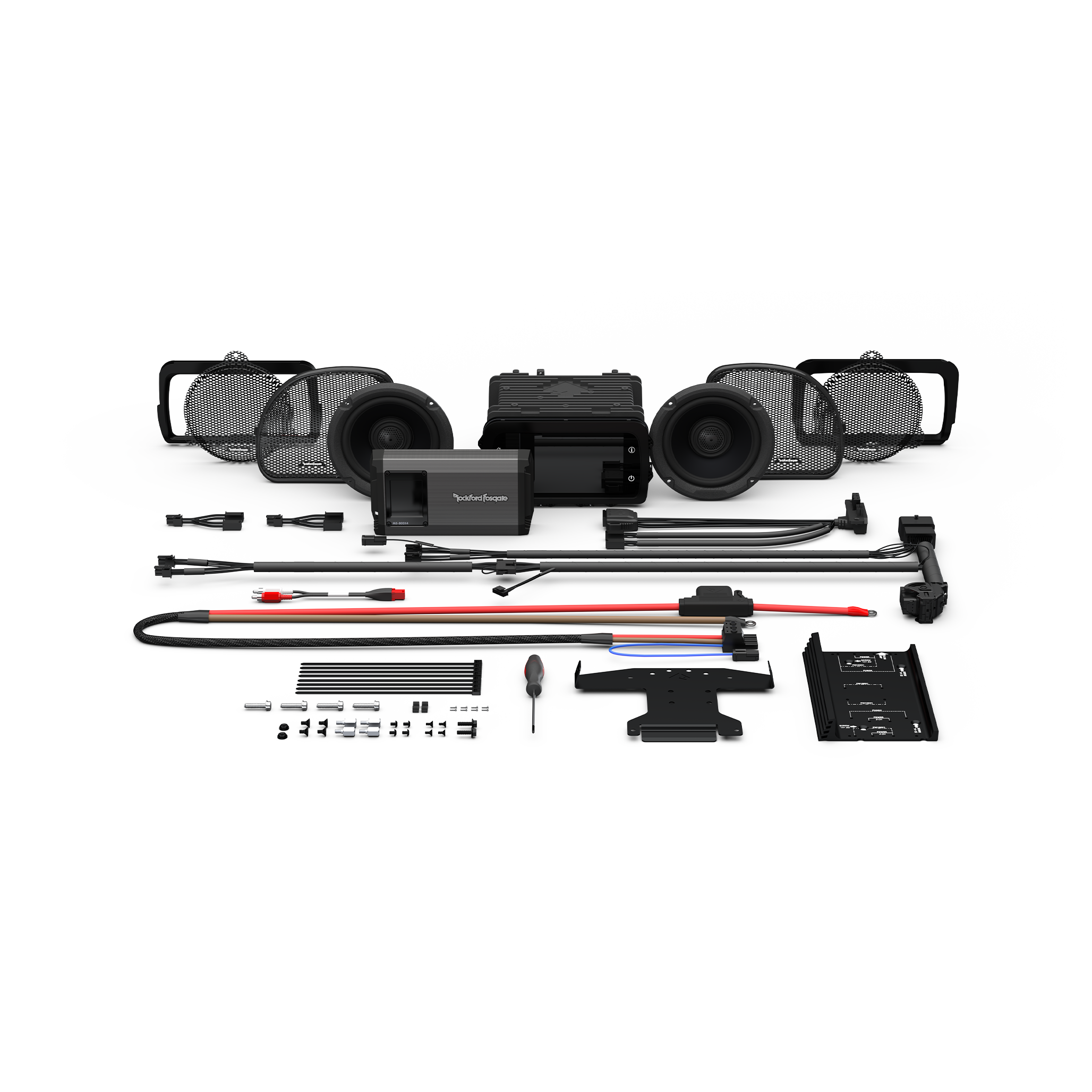 Rockford Fosgate HD14-PMX-STG2 Komplettsystem – Touring 2014-2023