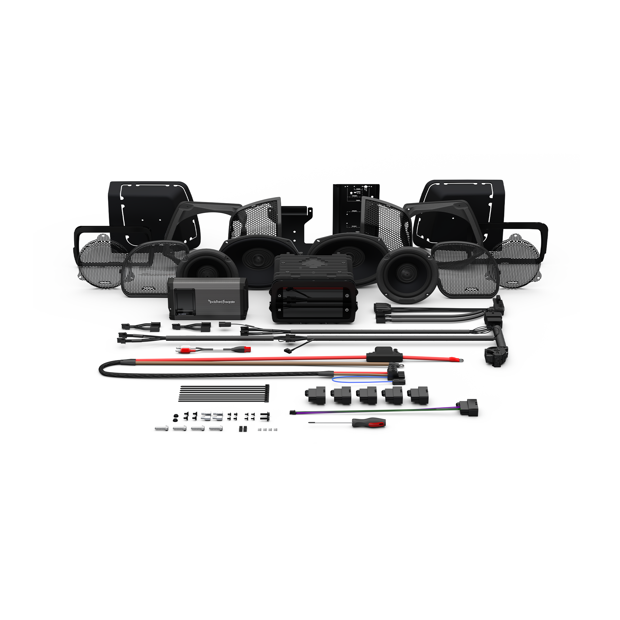 Rockford Fosgate HD14-PMX-STG3 Komplettsystem – Touring 2014-2023