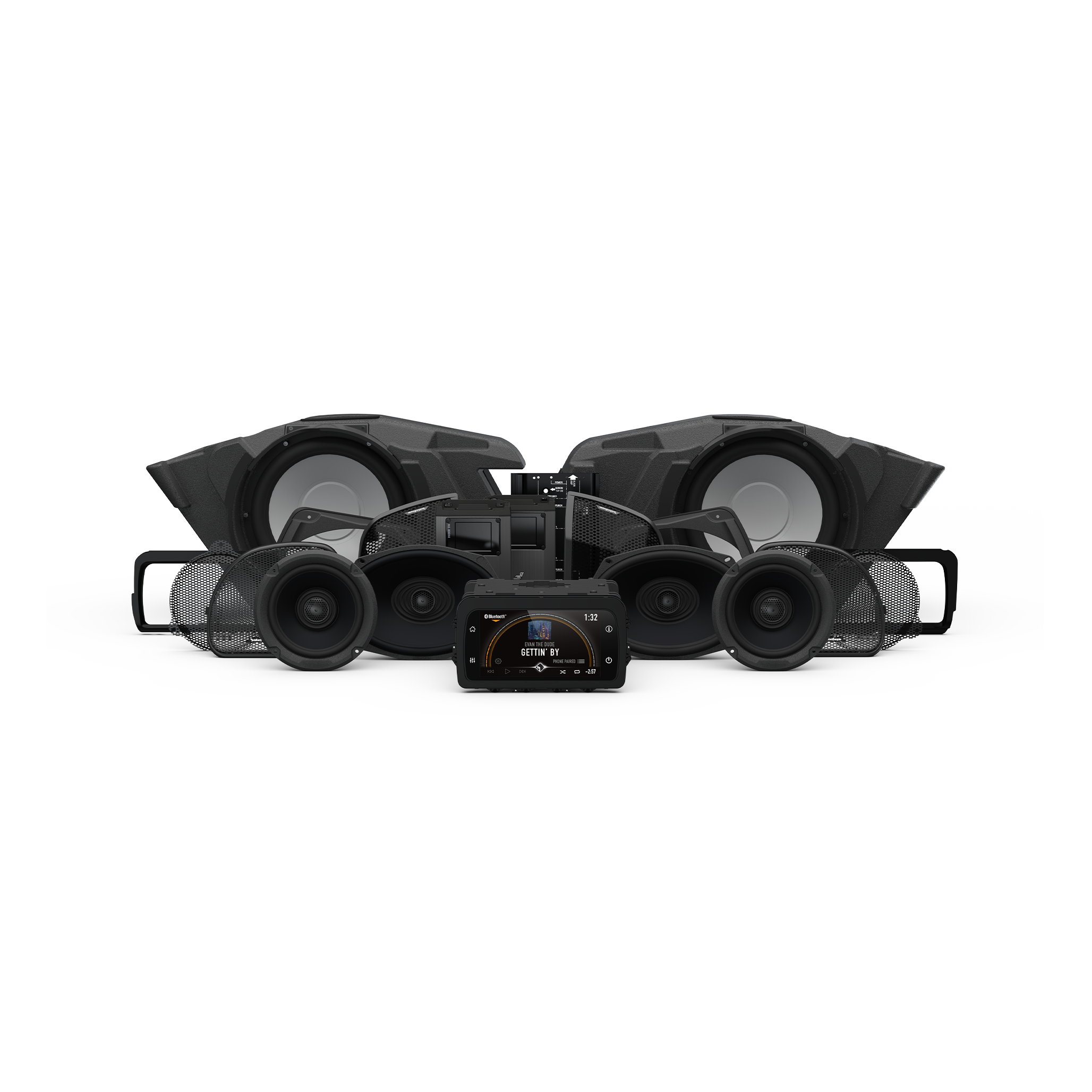 Rockford Fosgate HD14-PMX-STG5 Komplettsystem – Touring 2014-2023