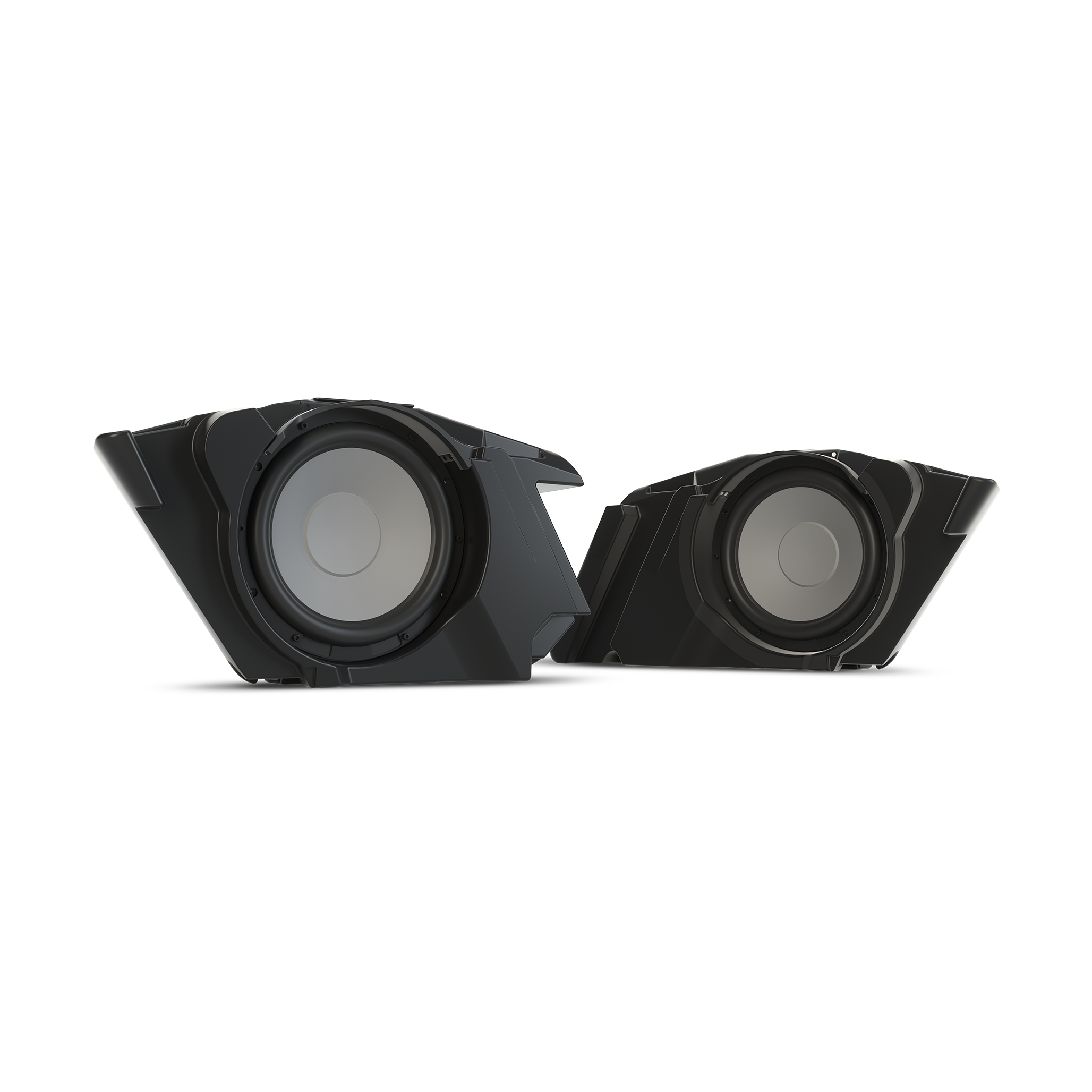 Rockford Fosgate HD14-SBSUB – Satteltaschen-Subwoofer-Kit 2×25 cm 800 W (Harley 2014+)