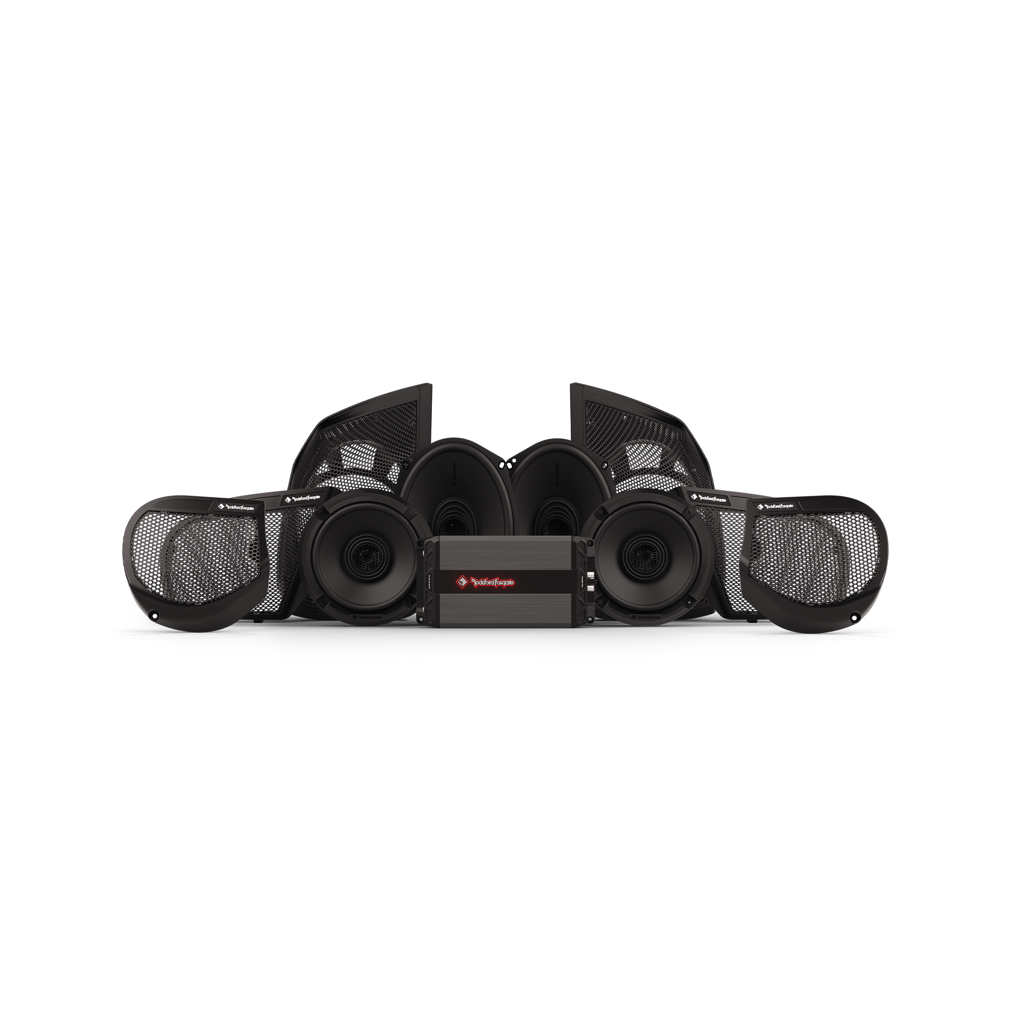 Rockford Fosgate HD24-STG3 – Stage-3 Audio-Kit mit A2B (Harley 2024+)