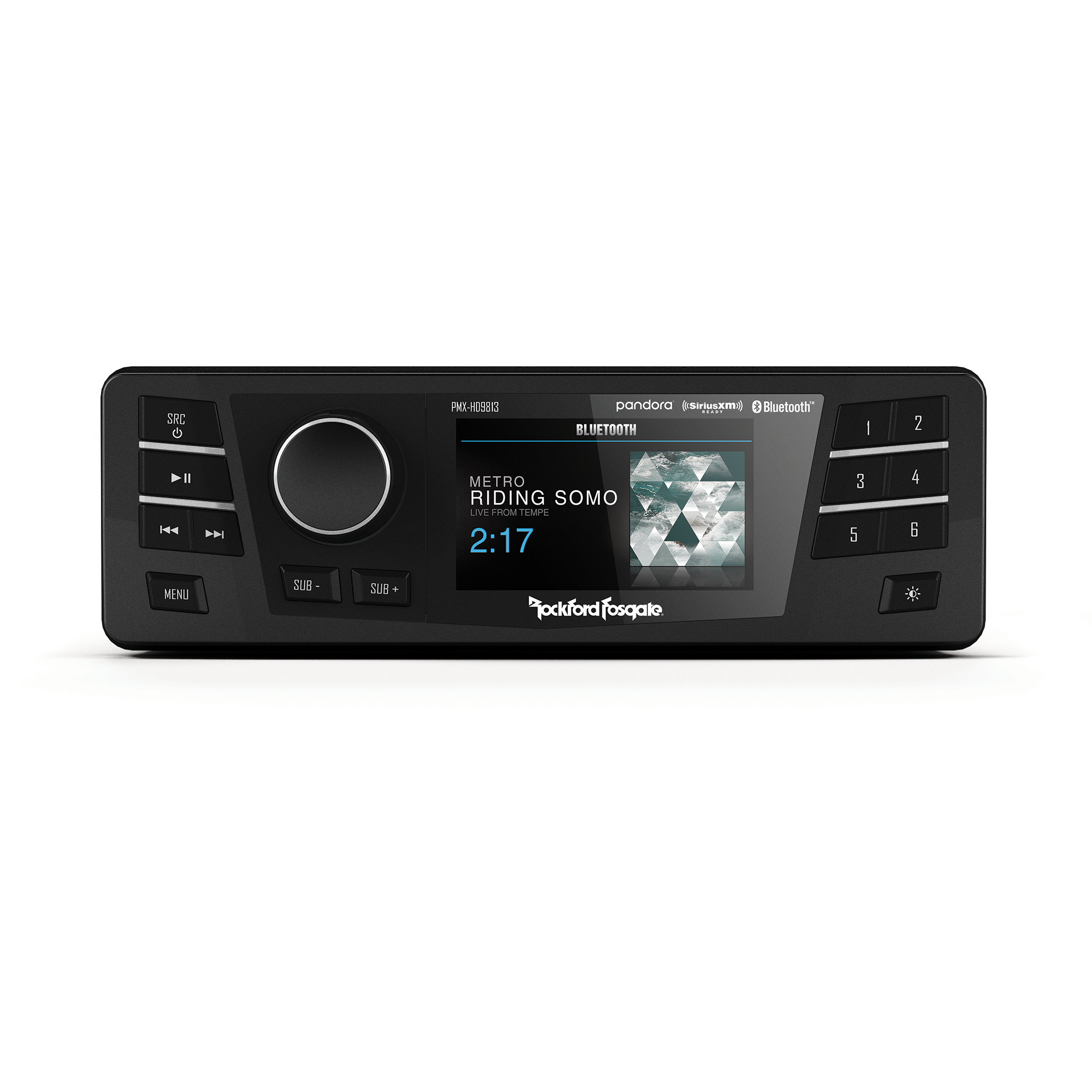Rockford Fosgate® PMX-HD9813 1DIN Radio passend für Harley-Davidson® 1998-2013