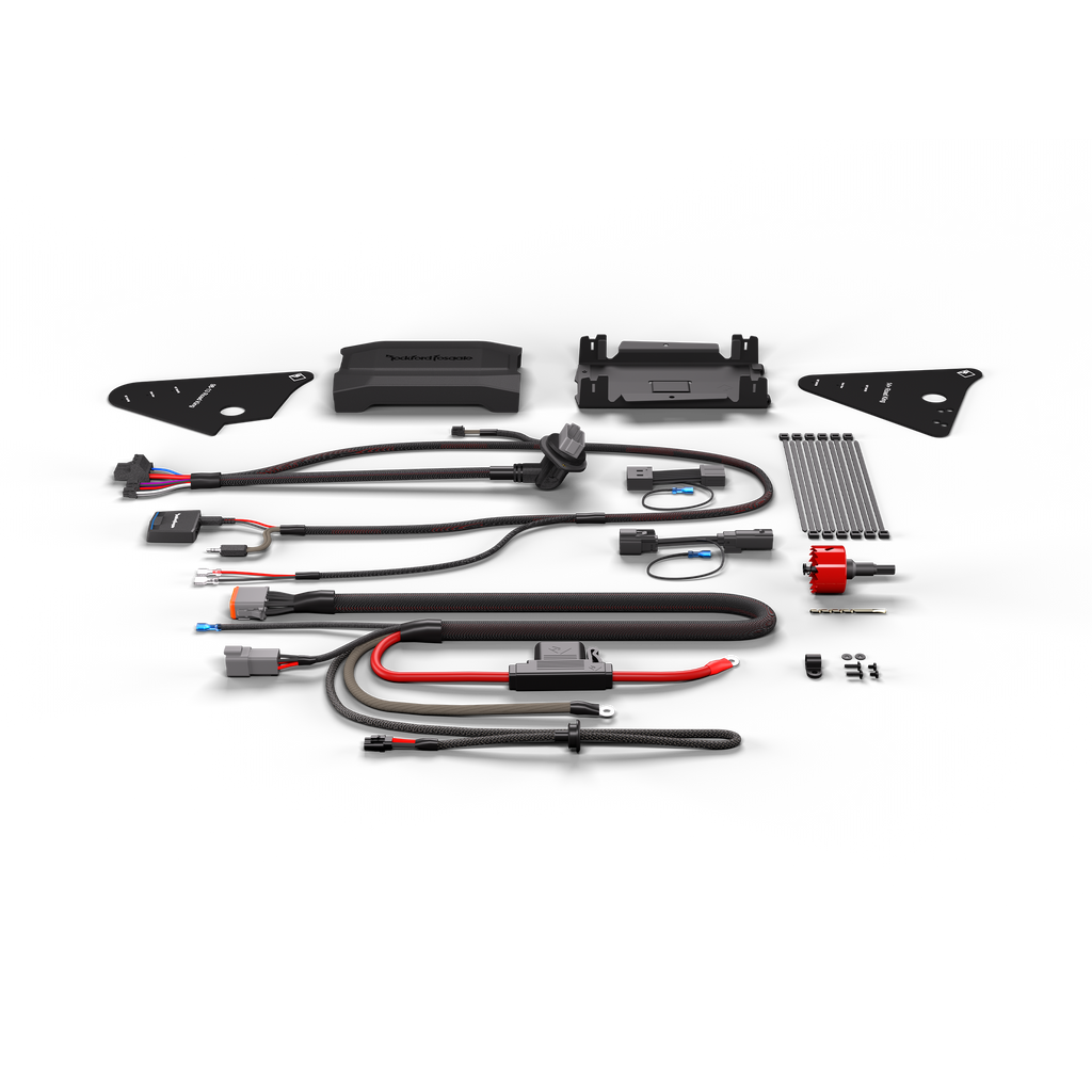 Rockford Fosgate RFK-HDRK – Einbaukit Road King (für TM400X4ad)