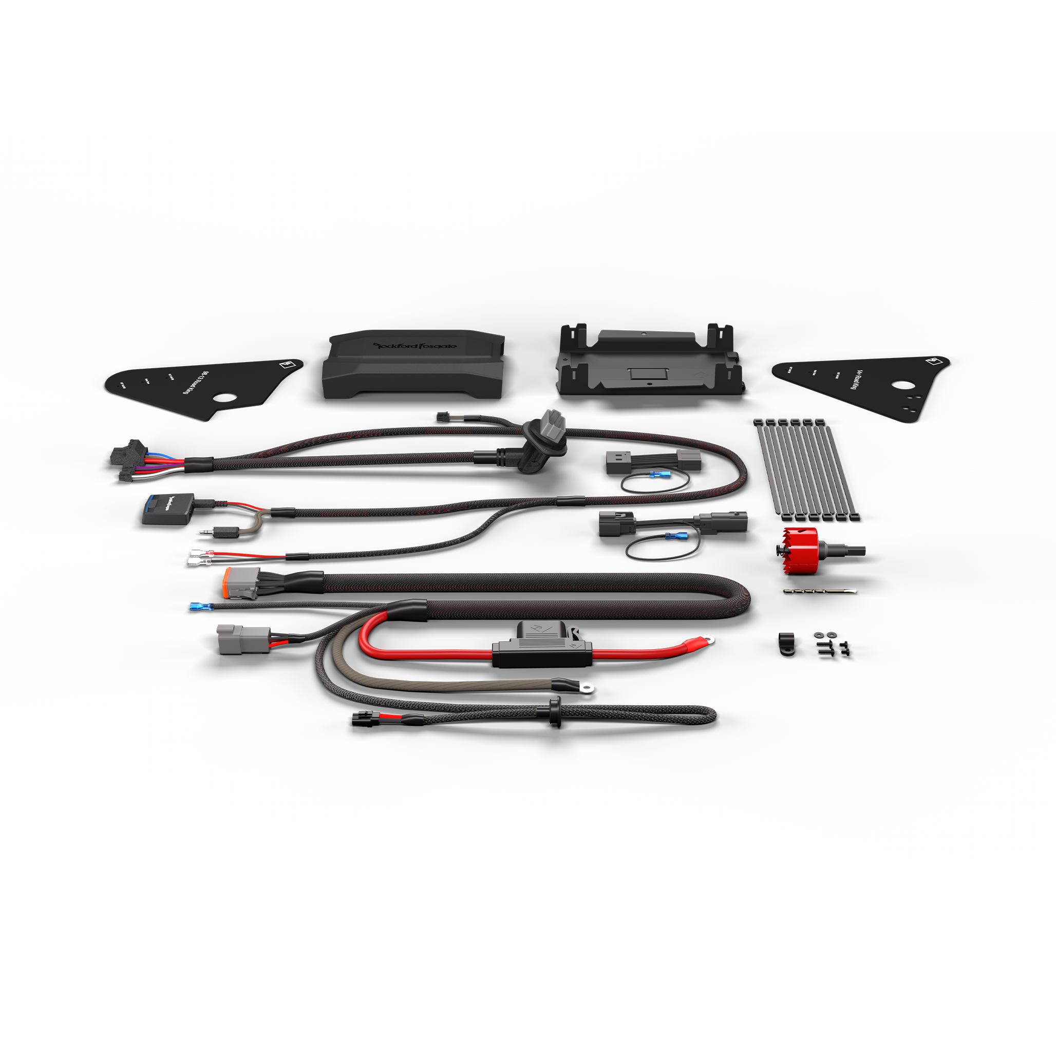 Rockford Fosgate RFK-HDRK – Einbaukit Road King (für TM400X4ad)