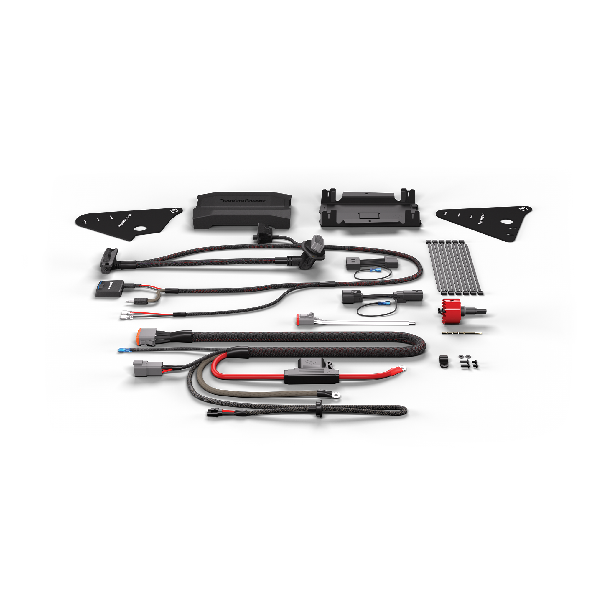 Rockford Fosgate RFK-HDRKM5 – Einbaukit Road King (für M5-800X4)